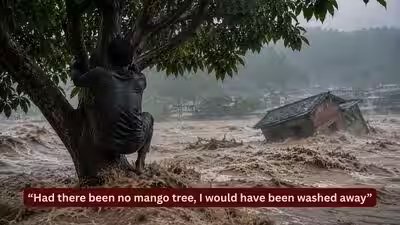 “Had there been no mango tree, I would have been dead”: 24-year-old Nepali man watched houses disappear and people being washed away “Had there been no mango tree, I would have been dead”: 24-year-old Nepali man watched houses disappear and people being washed away