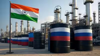 India’s Russian oil imports hit record; refined fuel flows to nations sanctioning Moscow India’s Russian oil imports hit record; refined fuel flows to nations sanctioning Moscow