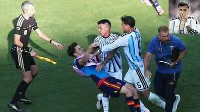 FIFA bans Leandro Paredes for 10 matches over World Cup final scuffle | Football News FIFA bans Leandro Paredes for 10 matches over World Cup final scuffle | Football News