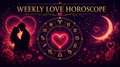 Weekly Love Horoscope Predictions, August 02 to August 08, 2026: Your zodiac love forecast for this week Weekly Love Horoscope Predictions, August 02 to August 08, 2026: Your zodiac love forecast for this week