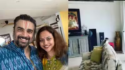 R Madhavan House: Inside R Madhavan’s Mumbai home at BKC worth Rs 17.5 crore, spanning across 4,182 square feet with meditation room, balcony with fruit trees and more | Hindi Movie News R Madhavan House: Inside R Madhavan’s Mumbai home at BKC worth Rs 17.5 crore, spanning across 4,182 square feet with meditation room, balcony with fruit trees and more | Hindi Movie News