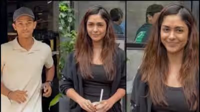 Mrunal Thakur reacts to link-up rumours with 10 year younger cricketer Yashasvi Jaiswal: ‘Bro relax, show me ek sath kahan?’ | Mrunal Thakur reacts to link-up rumours with 10 year younger cricketer Yashasvi Jaiswal: ‘Bro relax, show me ek sath kahan?’ |