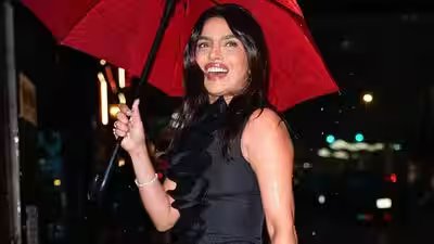 Priyanka Chopra stuns in a black maxi dress worth Rs 14 lakh at ‘The Cycle Of Love’ premiere in New York | Priyanka Chopra stuns in a black maxi dress worth Rs 14 lakh at ‘The Cycle Of Love’ premiere in New York |