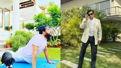 Ravi Kishan House: Inside Ravi Kishan’s Rs 20 crore Mumbai home with a terrace garden, view of the skyline, gym, temple, library, pets like Rottweiler, a Chihuahua and more | Hindi Movie News Ravi Kishan House: Inside Ravi Kishan’s Rs 20 crore Mumbai home with a terrace garden, view of the skyline, gym, temple, library, pets like Rottweiler, a Chihuahua and more | Hindi Movie News