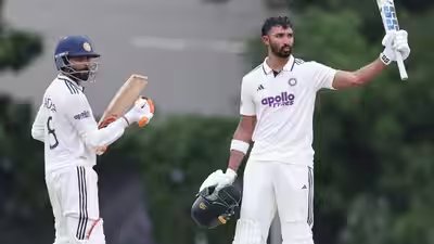 Devdutt Padikkal hits century as Pant and Jurel fail, how India’s batters fared on day 2 vs SLC XI | Cricket News Devdutt Padikkal hits century as Pant and Jurel fail, how India’s batters fared on day 2 vs SLC XI | Cricket News
