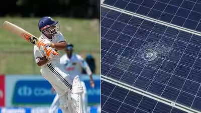 IND vs SL: Rishabh Pant’s 95m monster six damages solar panel on Colombo stadium roof – Watch | Cricket News IND vs SL: Rishabh Pant’s 95m monster six damages solar panel on Colombo stadium roof – Watch | Cricket News