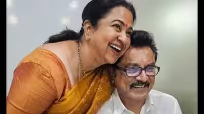 ‘You will always remain my beloved’: Sarathkumar expresses everlasting love for wife Radhika, recalls proposal and thanks Vijayakanth | Tamil Movie News ‘You will always remain my beloved’: Sarathkumar expresses everlasting love for wife Radhika, recalls proposal and thanks Vijayakanth | Tamil Movie News