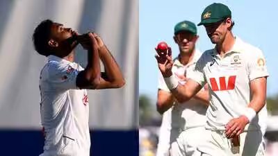 AUS vs BAN 2nd Test: Mitchell Starc, Shoriful Islam take six each as 18 wickets fall on Day 1 | Cricket News AUS vs BAN 2nd Test: Mitchell Starc, Shoriful Islam take six each as 18 wickets fall on Day 1 | Cricket News