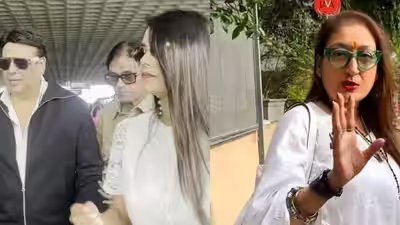 Ssunita Ahuja reacts Govinda gets spotted with rumoured girlfriend Komal at the airport after cheating allegations: ‘Vinaash kaale vipreet buddhi’ | Ssunita Ahuja reacts Govinda gets spotted with rumoured girlfriend Komal at the airport after cheating allegations: ‘Vinaash kaale vipreet buddhi’ |