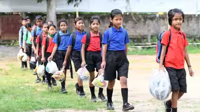 In this Assam school, children pay their fees with plastic waste: How Akshar School is turning trash into a tool for education | In this Assam school, children pay their fees with plastic waste: How Akshar School is turning trash into a tool for education |
