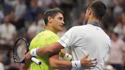 US Open: Mariano Navone wins battle as Novak Djokovic’s body says no | Tennis News US Open: Mariano Navone wins battle as Novak Djokovic’s body says no | Tennis News