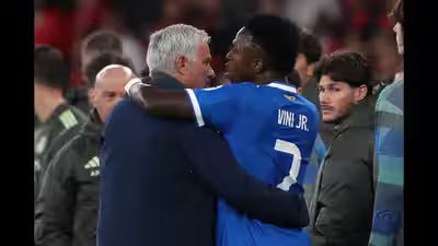 ‘He can control it better’: Jose Mourinho defends Vinicius Junior, urges referees to protect players | Football News ‘He can control it better’: Jose Mourinho defends Vinicius Junior, urges referees to protect players | Football News