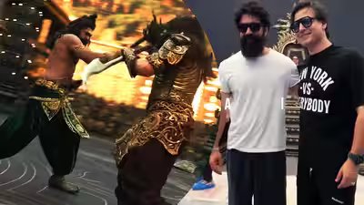 ‘Ramayana’: Vivek Oberoi and Yash share a warm BTS moment before clashing in EPIC Vidyutjihva vs Ravana combat scene ‘Ramayana’: Vivek Oberoi and Yash share a warm BTS moment before clashing in EPIC Vidyutjihva vs Ravana combat scene