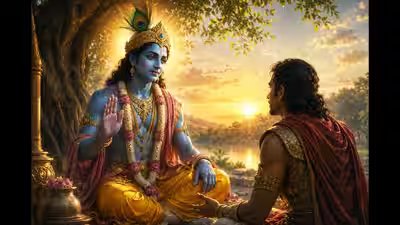 Quote Of The Day By Bhagavad Gita: How to Handle Life’s Unchanging Phases; Krishna’s Gita Wisdom for Times When Life Feels Stuck Quote Of The Day By Bhagavad Gita: How to Handle Life’s Unchanging Phases; Krishna’s Gita Wisdom for Times When Life Feels Stuck