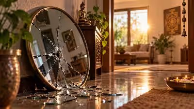 How Broken Mirrors Impact Home Prosperity: Simple Remedies as per Vastu Expert How Broken Mirrors Impact Home Prosperity: Simple Remedies as per Vastu Expert