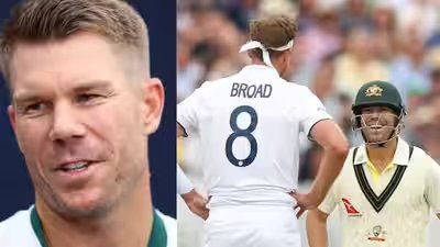 ‘Still have a curfew?’: David Warner takes cheeky dig at Barmy Army, English fans hit back with ‘Stuart Broad’ meme | Cricket News ‘Still have a curfew?’: David Warner takes cheeky dig at Barmy Army, English fans hit back with ‘Stuart Broad’ meme | Cricket News