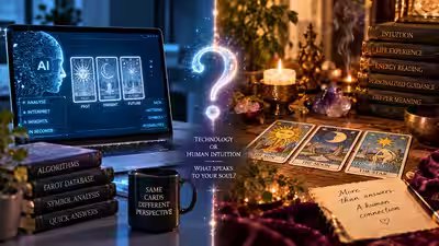AI Tarot Reading vs Human Tarot Reader: Is There Really a Difference? AI Tarot Reading vs Human Tarot Reader: Is There Really a Difference?