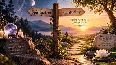 Spiritualism vs Spirituality: What Is the Real Difference and Why Does It Matter? Spiritualism vs Spirituality: What Is the Real Difference and Why Does It Matter?