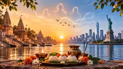 Pitru Paksha 2026: Why Shraddha Dates May Be Different in India and the USA Pitru Paksha 2026: Why Shraddha Dates May Be Different in India and the USA