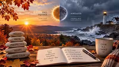 Fall Equinox Meets Nor’easter: What Spirituality Teaches About Finding Calm During Uncertain Times Fall Equinox Meets Nor’easter: What Spirituality Teaches About Finding Calm During Uncertain Times