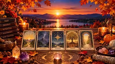 Fall Equinox Tarot Spread 2026: 5 Cards That Could Reveal What Your Next Chapter Holds Fall Equinox Tarot Spread 2026: 5 Cards That Could Reveal What Your Next Chapter Holds