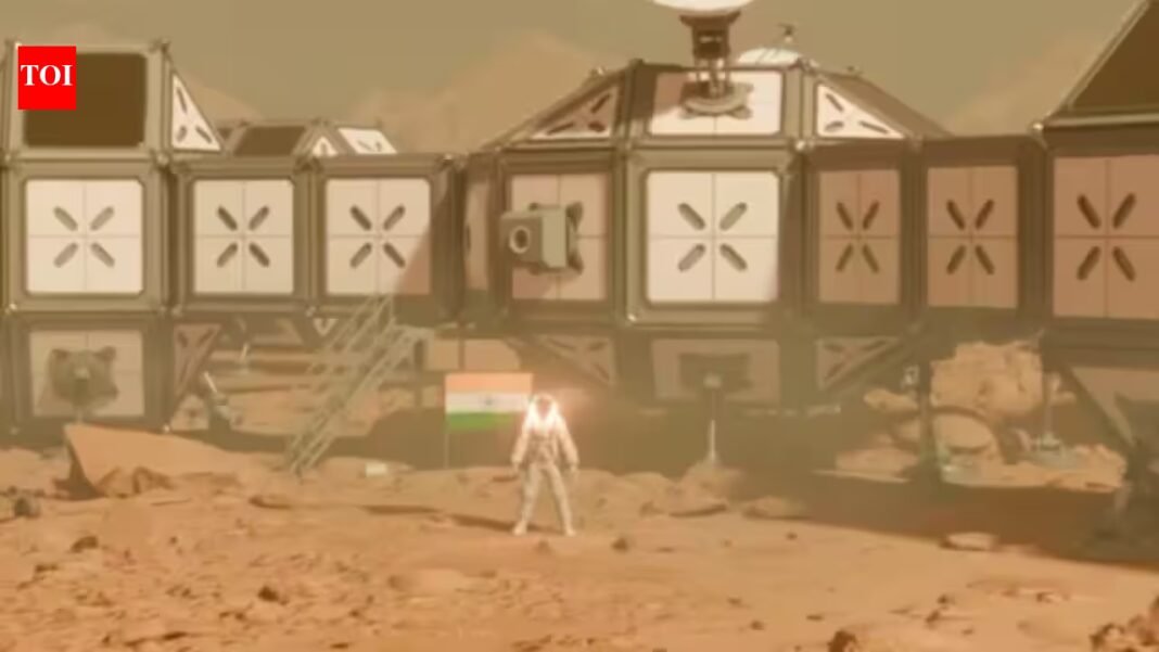 Bheem Habitat Mars: Living beyond Earth: Astronaut Shubhanshu Shukla unveils BHEEM concept for setting up habitat on Mars, Moon, other planets Bheem Habitat Mars: Living beyond Earth: Astronaut Shubhanshu Shukla unveils BHEEM concept for setting up habitat on Mars, Moon, other planets