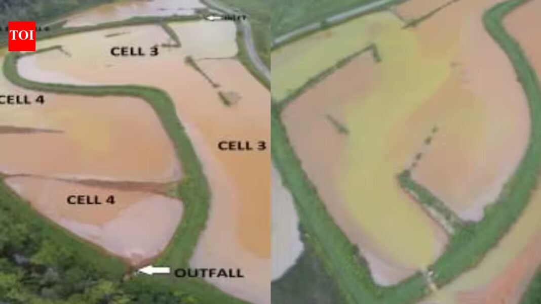 In 2019, US researchers added fluorescent dye to a Pennsylvania mine-water wetland and flew 12 drone missions; a system designed for 29-hour retention held water for only 4.65 hours In 2019, US researchers added fluorescent dye to a Pennsylvania mine-water wetland and flew 12 drone missions; a system designed for 29-hour retention held water for only 4.65 hours