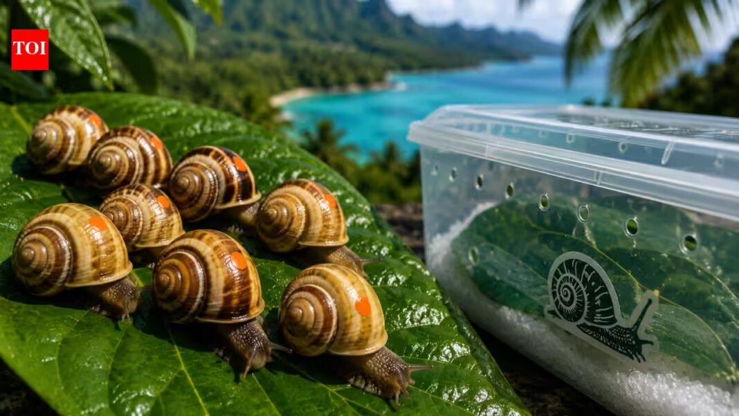 In 1989, Detroit Zoo began helping save snails wiped out in the wild; 37 years later, 500 are travelling 5,000 miles to Tahiti, part of a program that has returned 17,000 In 1989, Detroit Zoo began helping save snails wiped out in the wild; 37 years later, 500 are travelling 5,000 miles to Tahiti, part of a program that has returned 17,000