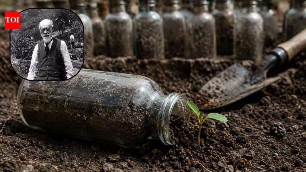 A Michigan scientist buried seeds in 20 glass bottles in 1879; 142 years later, some still grew, and the experiment is set to run until 2100 A Michigan scientist buried seeds in 20 glass bottles in 1879; 142 years later, some still grew, and the experiment is set to run until 2100