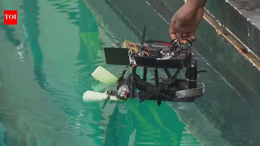 A 17-year-old Canadian student built an AI-powered water robot that uses magnetic liquid to find plastic without harming aquatic life | A 17-year-old Canadian student built an AI-powered water robot that uses magnetic liquid to find plastic without harming aquatic life |