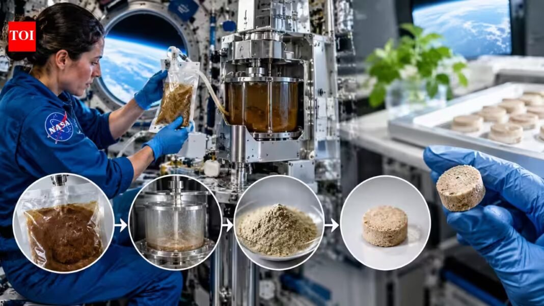 Nasa is testing a way to turn astronaut poop into a sterile, odour-free material that could be recycled | Nasa is testing a way to turn astronaut poop into a sterile, odour-free material that could be recycled |