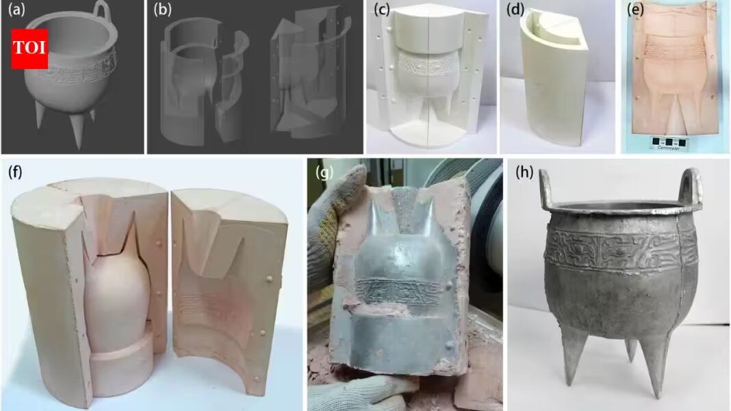 Scientists recreated an ancient Chinese bronze-casting technique with 3D printing; a process that took weeks now takes under 40 hours | Scientists recreated an ancient Chinese bronze-casting technique with 3D printing; a process that took weeks now takes under 40 hours |