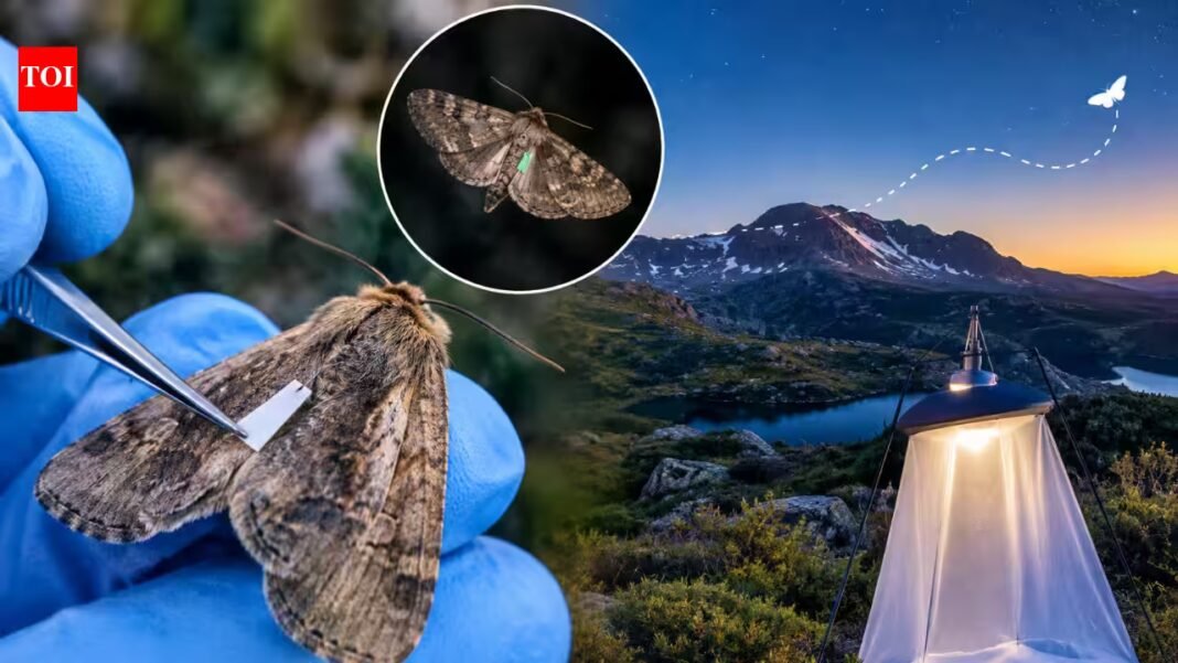 Scientists tagged 14,000 endangered Australian moths with paint and eyelash glue to trace their migration; not one was found, and researchers say that may be good news Scientists tagged 14,000 endangered Australian moths with paint and eyelash glue to trace their migration; not one was found, and researchers say that may be good news