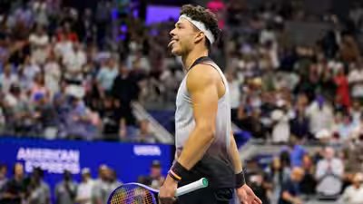 Ben Shelton smashes 158 mph serve, sets new Grand Slam record at US Open | Tennis News Ben Shelton smashes 158 mph serve, sets new Grand Slam record at US Open | Tennis News