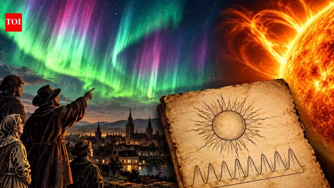 Scientists used centuries-old aurora sightings to reconstruct 8 solar cycles from 1560 to 1640; their method placed solar minima within 2 years with more than 90% reliability Scientists used centuries-old aurora sightings to reconstruct 8 solar cycles from 1560 to 1640; their method placed solar minima within 2 years with more than 90% reliability