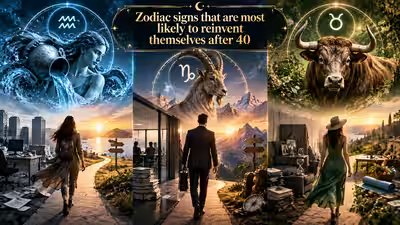 Zodiac signs that are most likely to reinvent themselves after 40 Zodiac signs that are most likely to reinvent themselves after 40