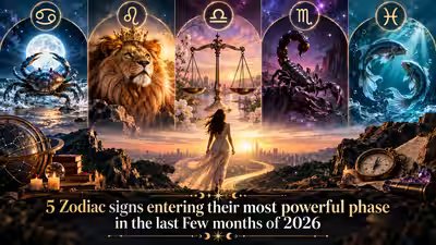 5 Zodiac signs entering their most powerful phase in the last Few months of 2026 5 Zodiac signs entering their most powerful phase in the last Few months of 2026