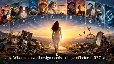 What each zodiac sign needs to let go of before 2027 What each zodiac sign needs to let go of before 2027