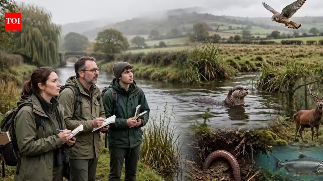 Scientists asked volunteers to live like earthworms, otters and kestrels for weeks; the strange experiment changed how they saw human landscapes | Scientists asked volunteers to live like earthworms, otters and kestrels for weeks; the strange experiment changed how they saw human landscapes |