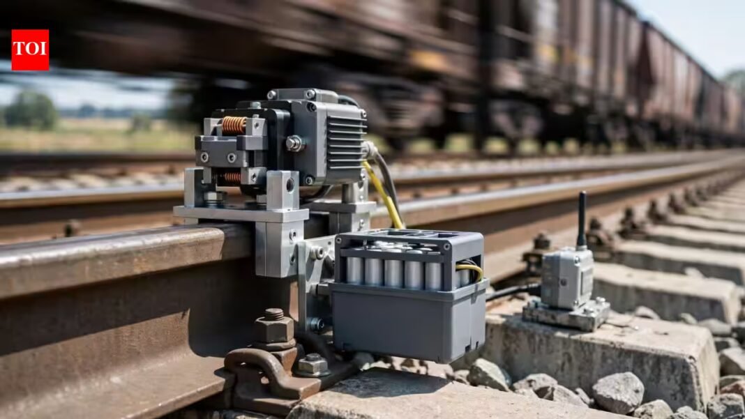 Scientists turn railway track vibrations into electricity, with a system producing 7.44 W of peak power | Scientists turn railway track vibrations into electricity, with a system producing 7.44 W of peak power |