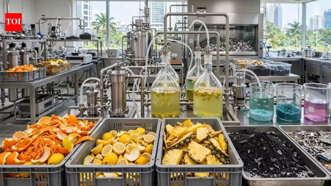 Singapore researchers use lemon, orange and pineapple peels to recycle old batteries and recover metals for new lithium-ion batteries | Singapore researchers use lemon, orange and pineapple peels to recycle old batteries and recover metals for new lithium-ion batteries |