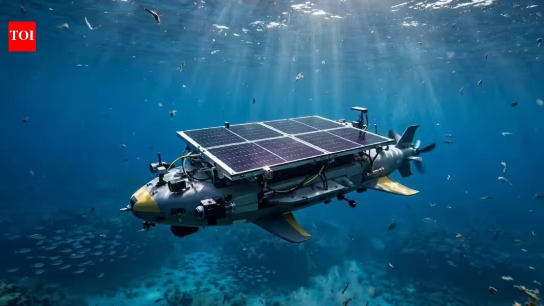 Scientists develop underwater solar cells that work 10 metres below the ocean surface and power robots | Scientists develop underwater solar cells that work 10 metres below the ocean surface and power robots |