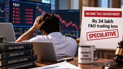 Real estate businessman lost Rs 34.21 lakh in F&O trading; taxman called it speculative, but ITAT Delhi allowed Rs 25.09 lakh as business loss: Here’s why Real estate businessman lost Rs 34.21 lakh in F&O trading; taxman called it speculative, but ITAT Delhi allowed Rs 25.09 lakh as business loss: Here’s why