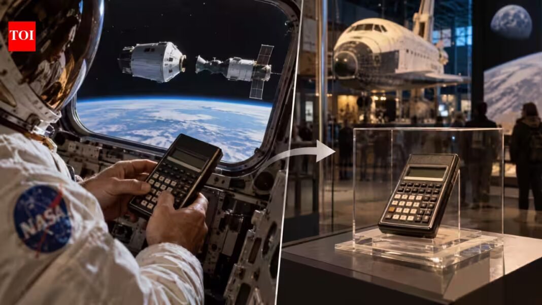 Nasa carried a pocket calculator on Apollo-Soyuz in 1975 as a backup for rendezvous calculations; 37 years later, it reached the Smithsonian | Nasa carried a pocket calculator on Apollo-Soyuz in 1975 as a backup for rendezvous calculations; 37 years later, it reached the Smithsonian |