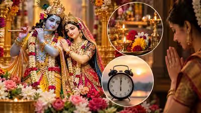 Radha Ashtami 2026: Know the exact puja muhurat and fasting timings Radha Ashtami 2026: Know the exact puja muhurat and fasting timings