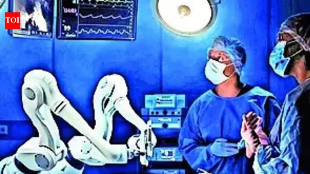 PG medicos may get 6-month training in robotic surgery | Hyderabad News PG medicos may get 6-month training in robotic surgery | Hyderabad News