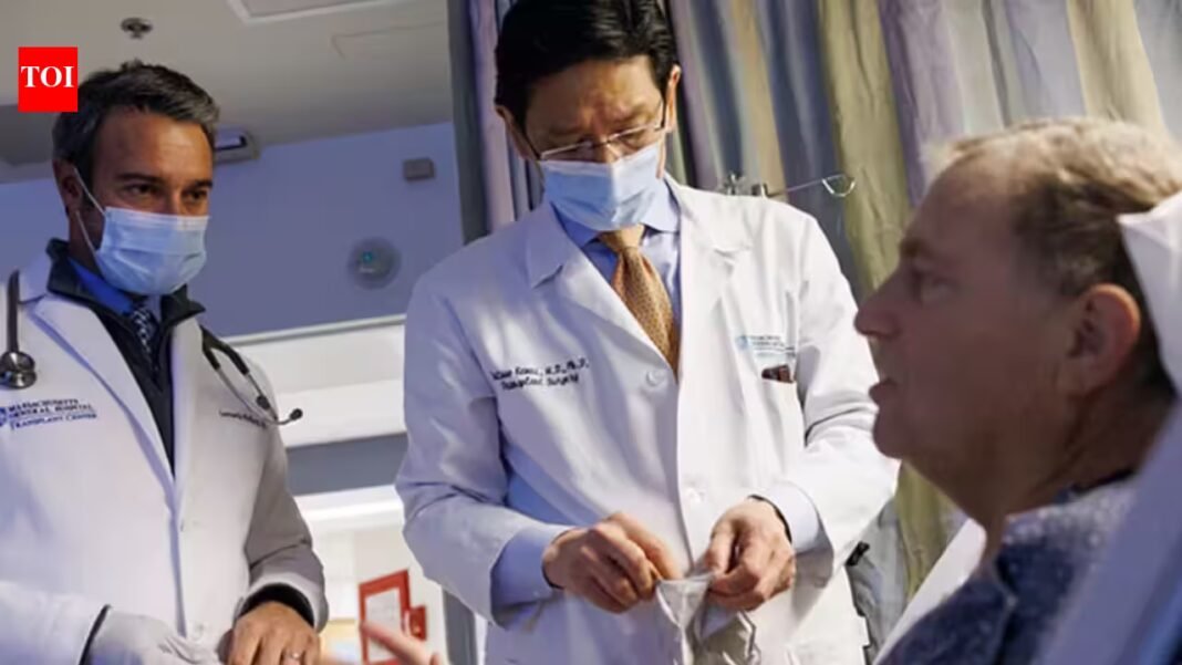 A world first: Man lives withpig kidney for nine months A world first: Man lives withpig kidney for nine months