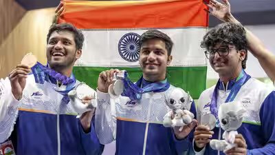 Asian Games 2026 Day 2: India’s medals today, results and highlights as tally reaches six after shooting double | Asian Games 2026 News Asian Games 2026 Day 2: India’s medals today, results and highlights as tally reaches six after shooting double | Asian Games 2026 News