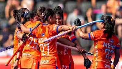36 goals in two matches: India women’s hockey team follow 19-0 opener with 17-1 thrashing of Indonesia at Asian Games | Asian Games 2026 News 36 goals in two matches: India women’s hockey team follow 19-0 opener with 17-1 thrashing of Indonesia at Asian Games | Asian Games 2026 News