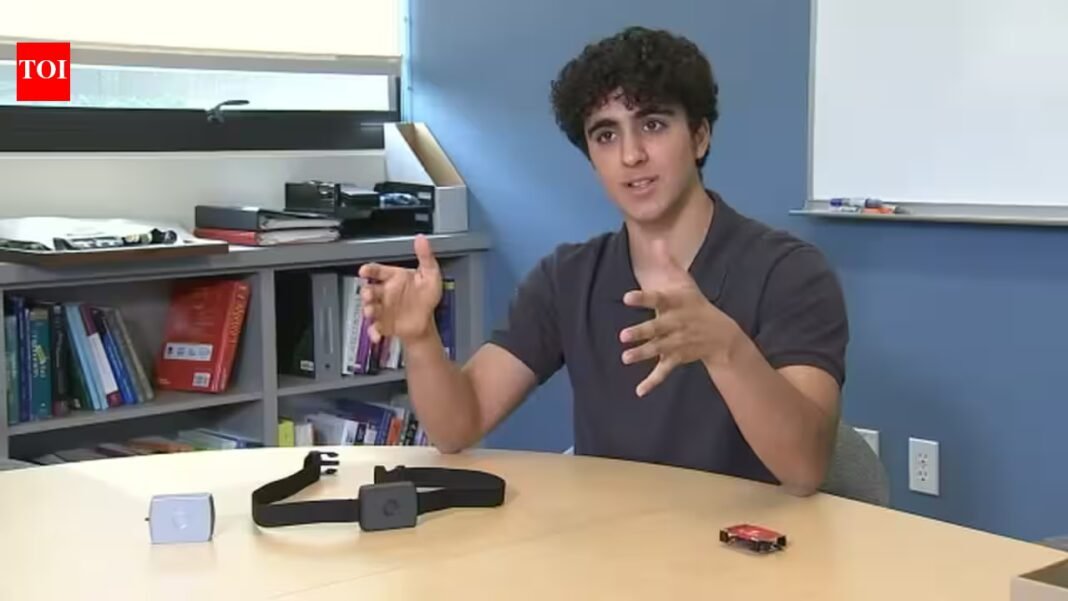 Meet Cavon Hajamiri, the 17-year-old California student who built a wearable that detects vehicles approaching from behind | Meet Cavon Hajamiri, the 17-year-old California student who built a wearable that detects vehicles approaching from behind |